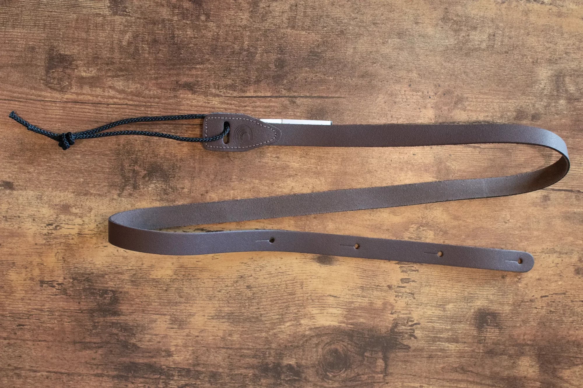 D'Addario Leather Mandolin Strap Brown