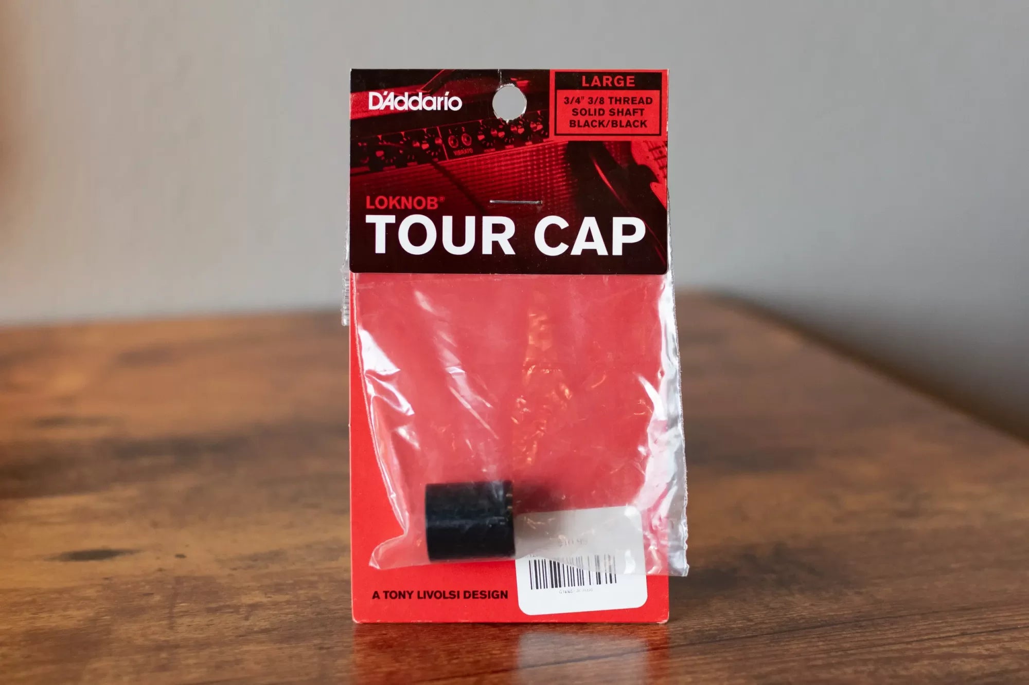 D'Addario LokNob Tour Cap Large CTS - Black