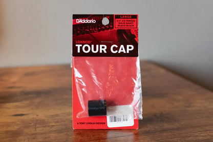 D'Addario LokNob Tour Cap Large CTS - Black