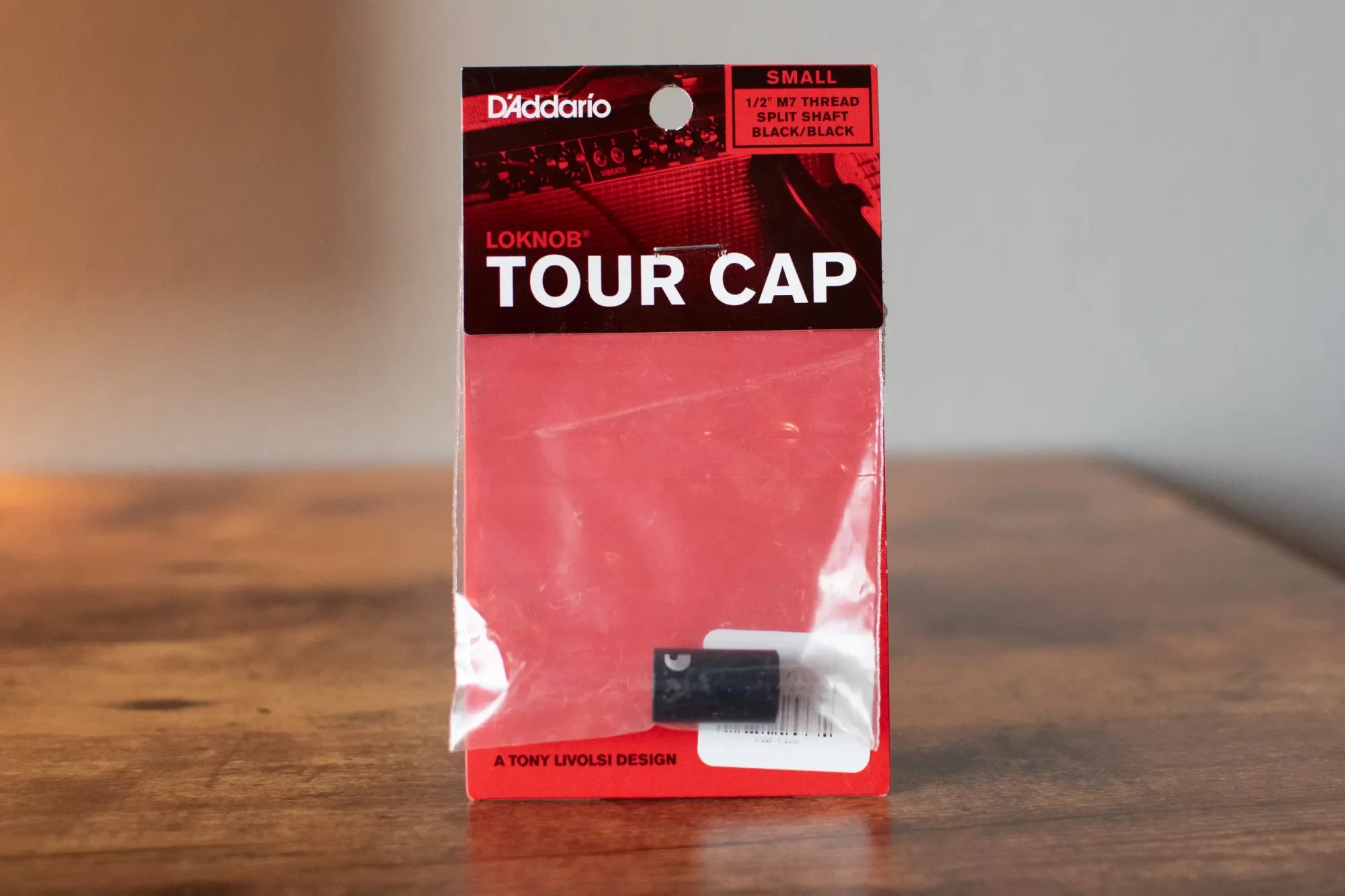 D'Addario LokNob Tour Cap Small M7 - Black