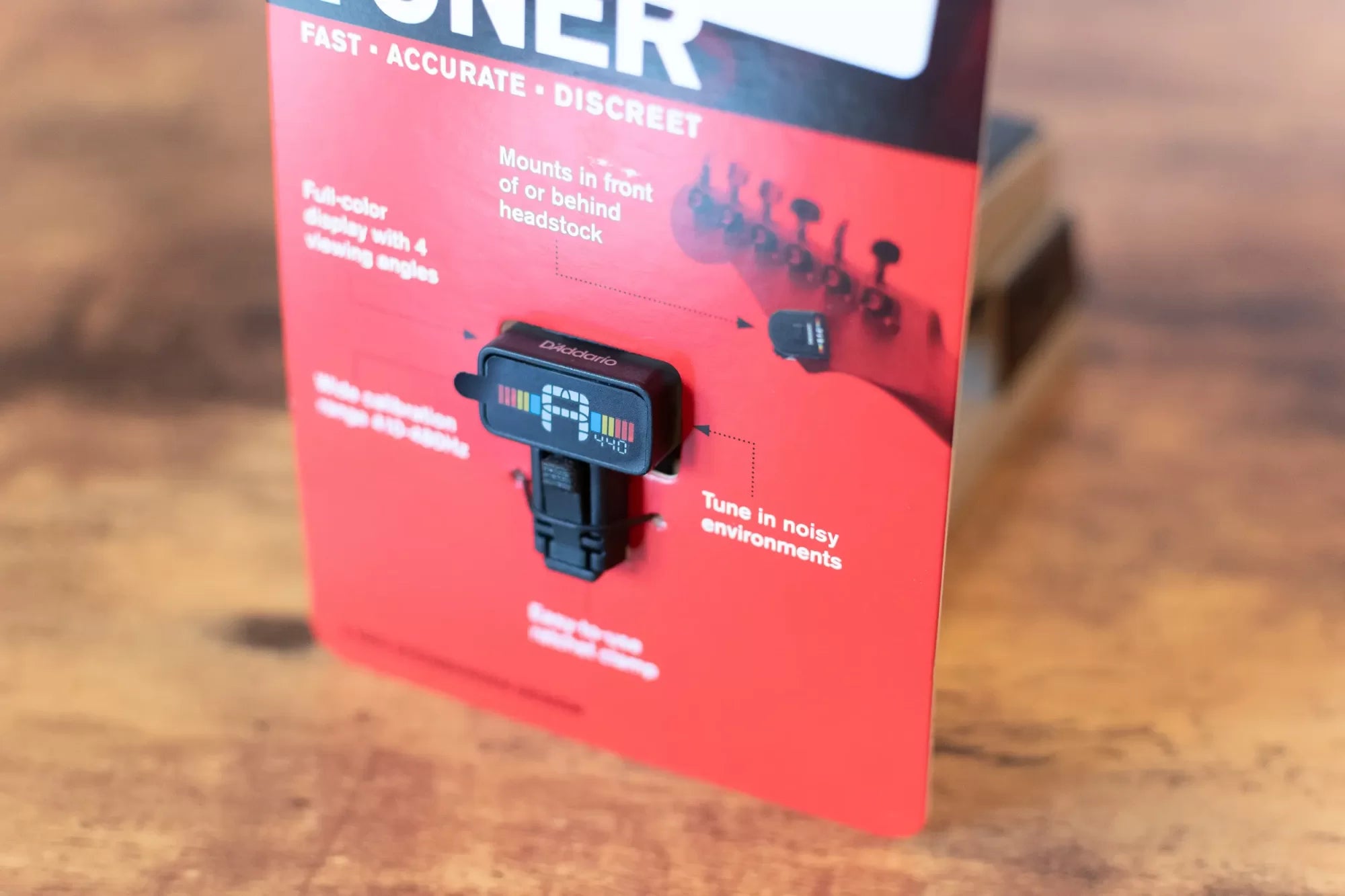 D'Addario Micro Headstock Tuner