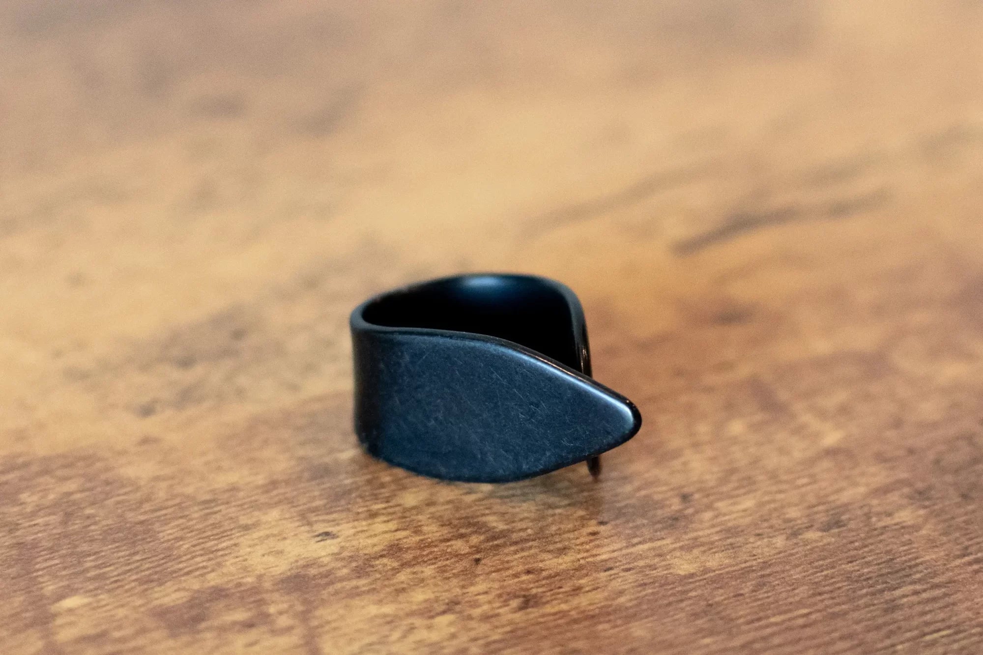 D'Addario National Celluloid Thumb Picks Medium Black - 4-Pack
