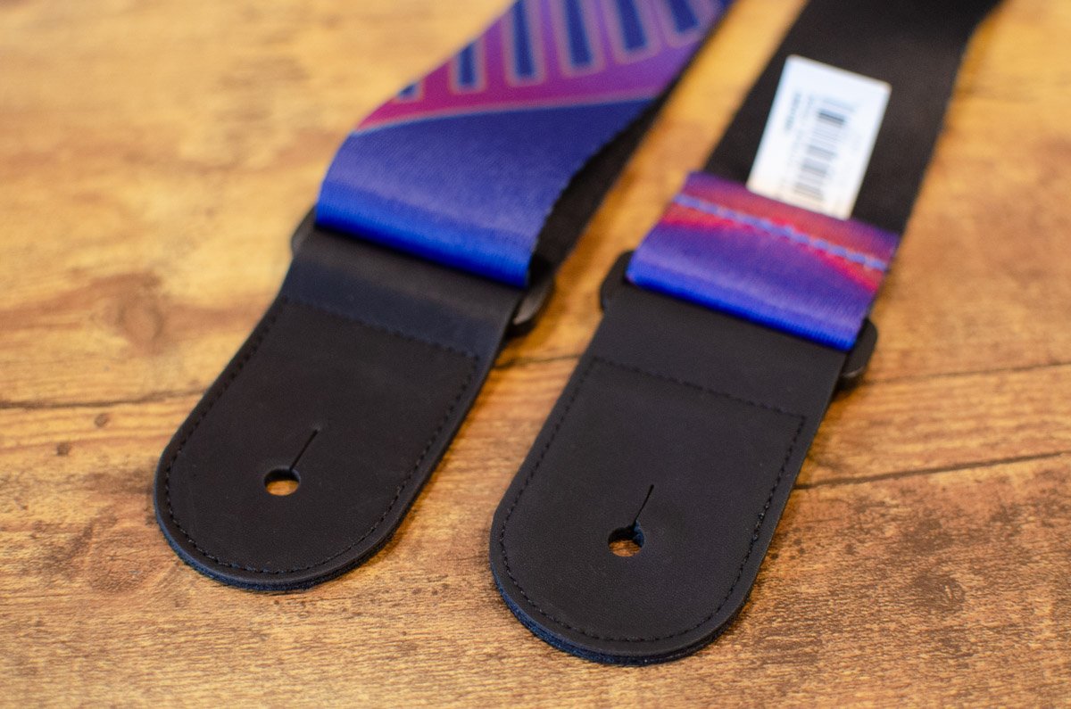 new D Addario Outrun Polyester Guitar Strap Prism haggertys 5
