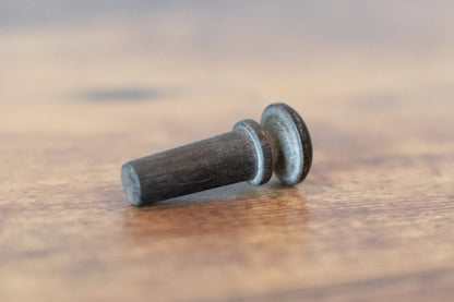 D'Addario PWPS9 Premium Grade Bridge End Pins, Ebony
