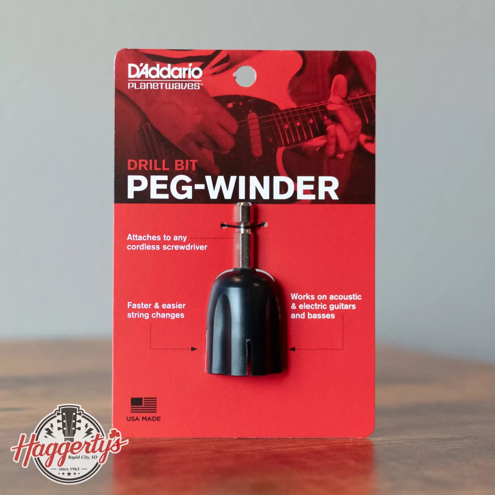 D'Addario Planet Waves Drill Bit Peg Winder