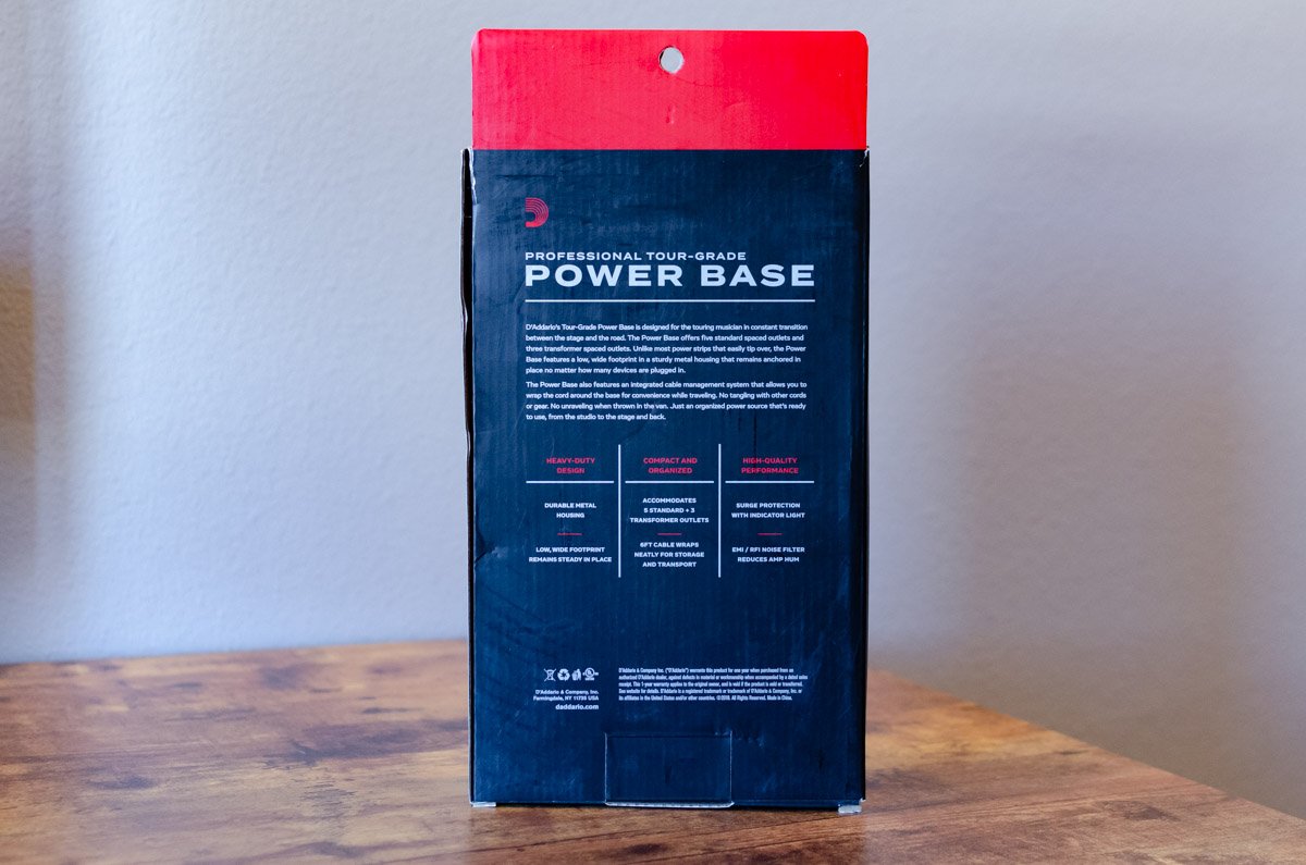 D'addario Tour Grade Power Base