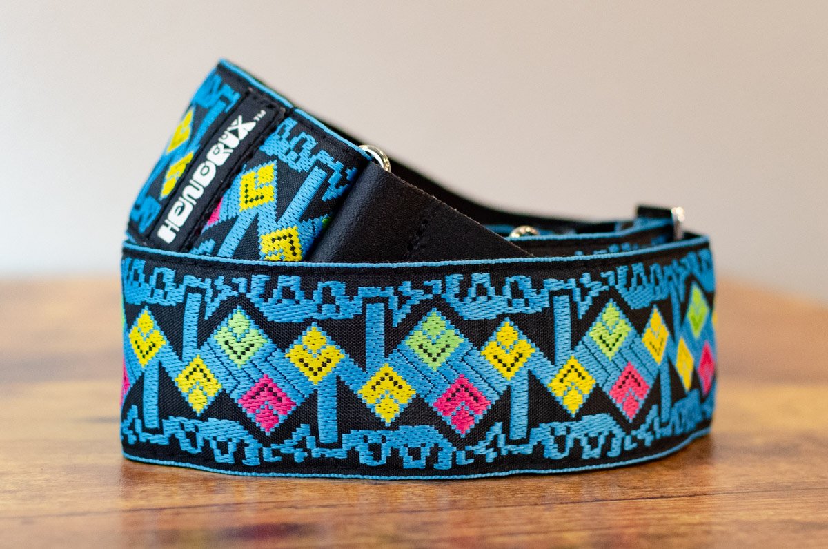 Dunlop Jimi Hendrix Maui Blue Diamonds Strap