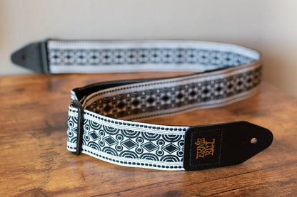 Ernie Ball Beatnik Black Jacquard Strap