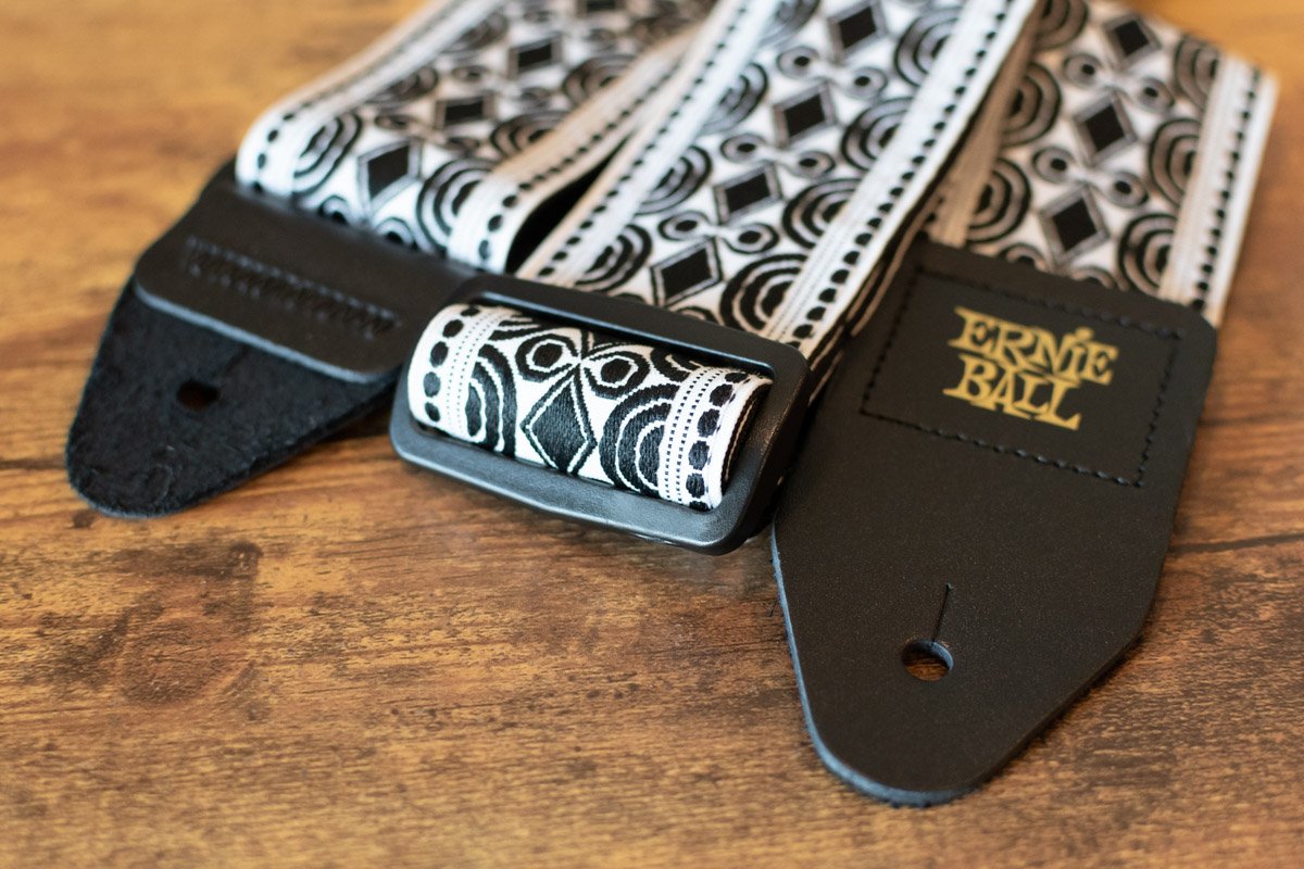 Ernie Ball Beatnik Black Jacquard Strap