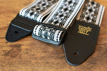Ernie Ball Beatnik Black Jacquard Strap