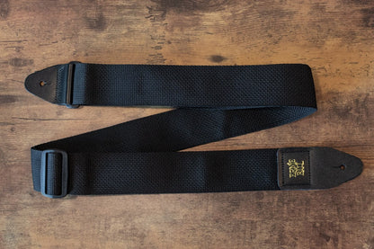 new ERNIE BALL P04037 POLYPRO STRAP BLACK haggertys 7