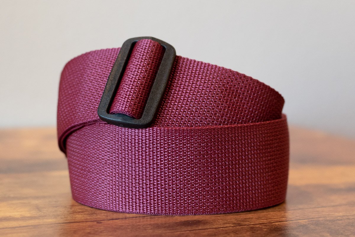 Ernie Ball P04047 Polypro Guitar Strap Burgundy