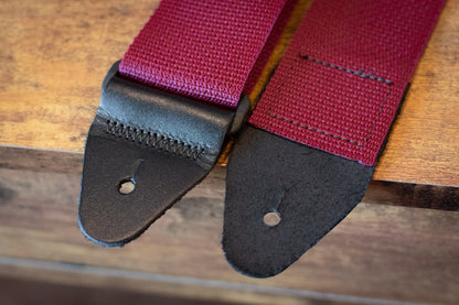 new ERNIE BALL P04047 POLYPRO GUITAR STRAP BURGUNDY haggertys 6