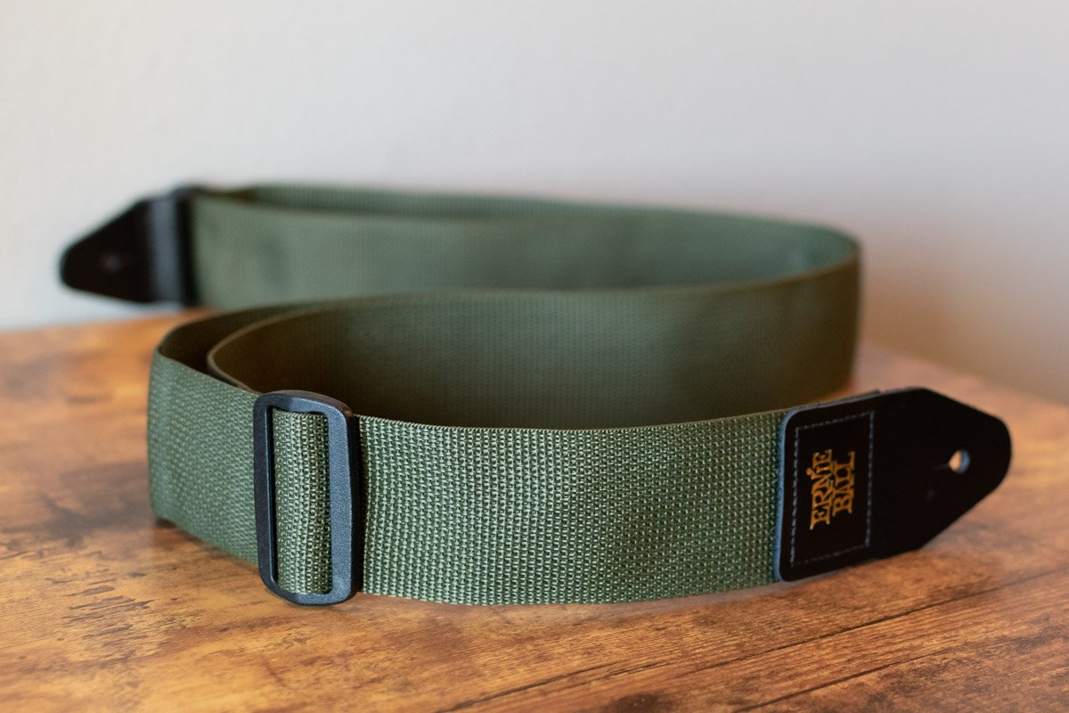 Ernie Ball P04048 Polypro Guitar Strap Olive