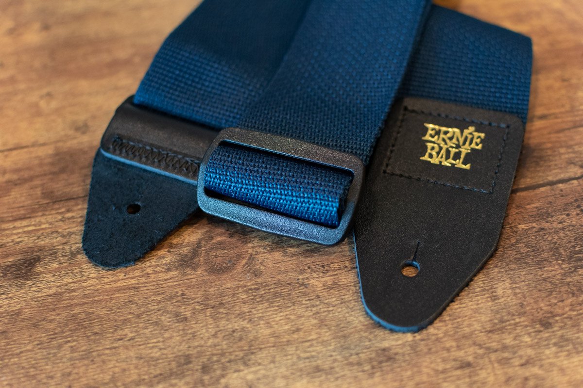 new ERNIE BALL P04049 EB POLYPRO GUITAR STRAP NAVY BLUE haggertys 4