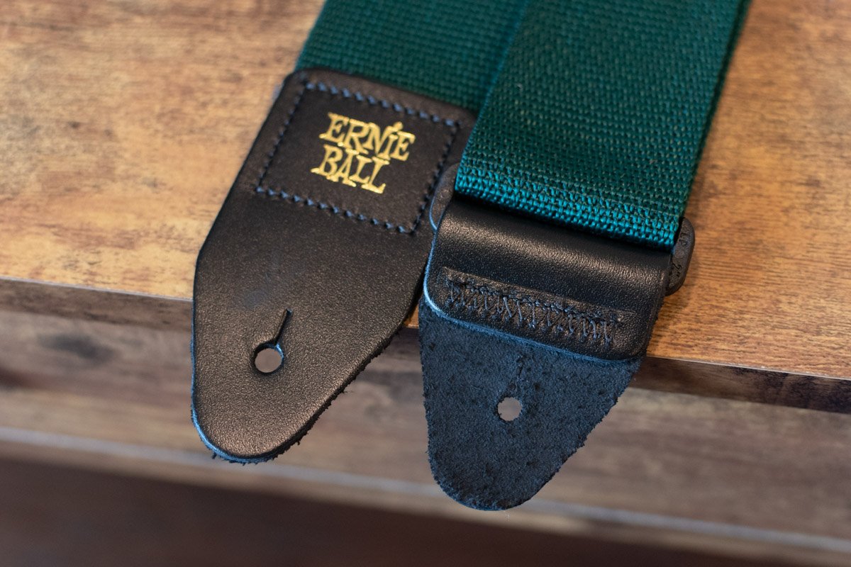 Ernie Ball P04050 Polypro Guitar Strap Forest Green