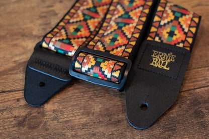 new ERNIE BALL P04090 SANTA FE JACQUARD GUITAR STRAP haggertys 4