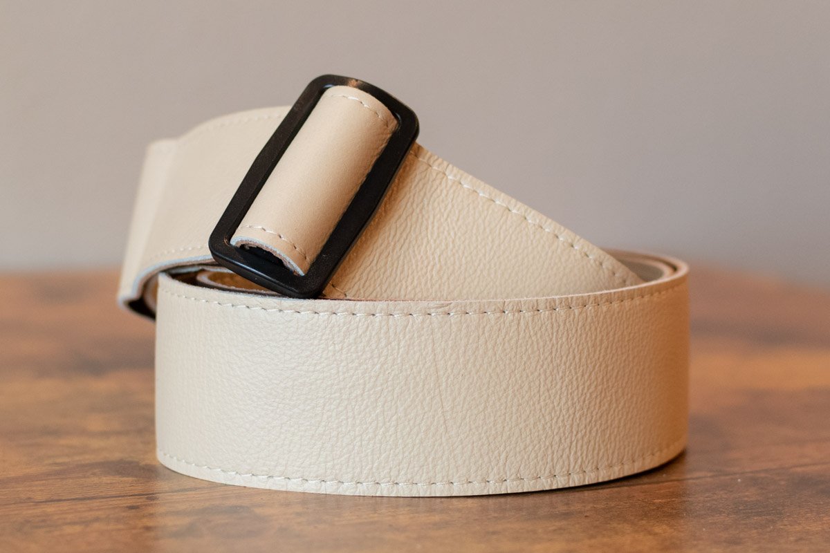 Ernie Ball P04136 Tri-Glide Leather Strap Tan