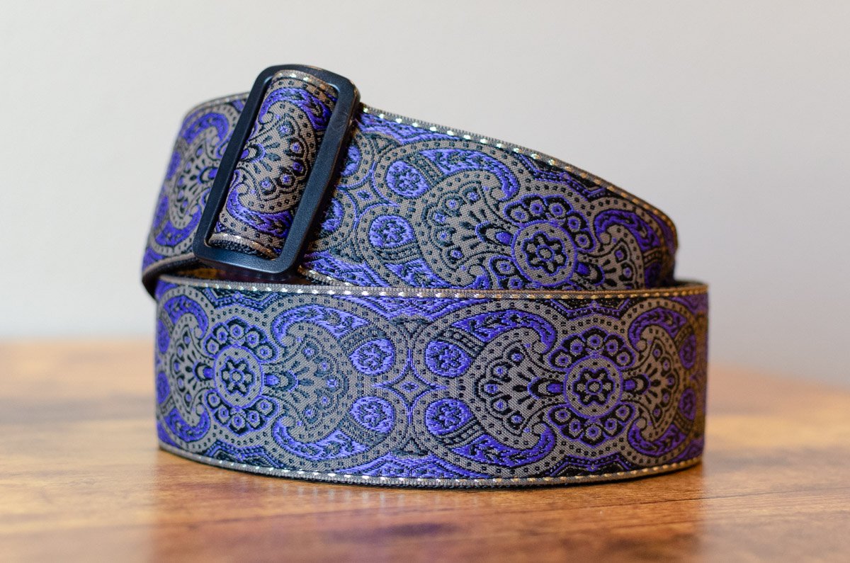 Ernie Ball P04164 Purple Paisley Strap