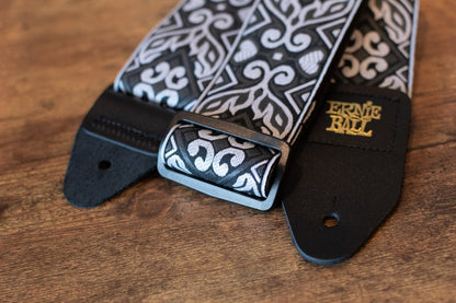 Ernie Ball P04166 Tribal Silver Guitar Strap