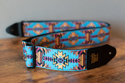 new ERNIE BALL P05323 ALBUQUERQUE NOON JACQUARD GUITAR STRAP haggertys 3