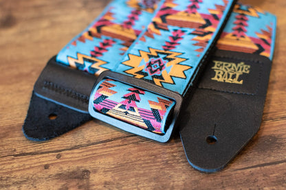 new ERNIE BALL P05323 ALBUQUERQUE NOON JACQUARD GUITAR STRAP haggertys 4