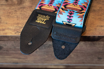 new ERNIE BALL P05323 ALBUQUERQUE NOON JACQUARD GUITAR STRAP haggertys 5
