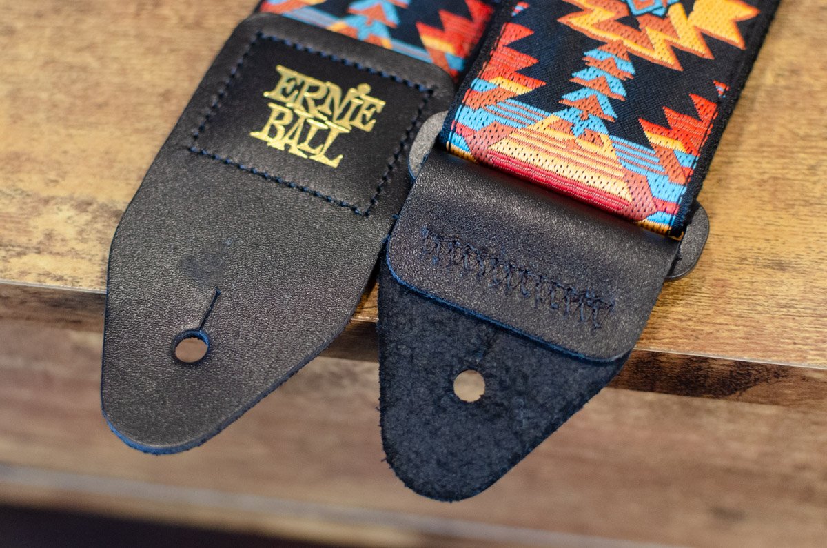 new ERNIE BALL P05324 ALBUQUERQUE SUNSET JACQUARD GUITAR STRAP haggertys 5