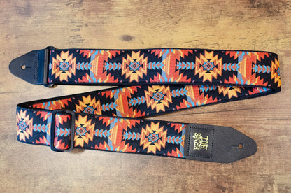 new ERNIE BALL P05324 ALBUQUERQUE SUNSET JACQUARD GUITAR STRAP haggertys 7