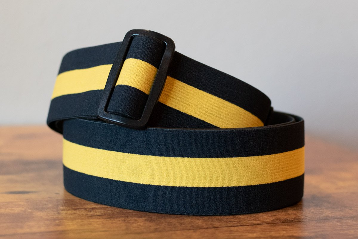 Ernie Ball P05328 Stretch Comfort Racer Yellow Guitar Strap