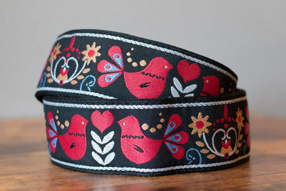 Ernie Ball Redbird Rising Jacquard Strap