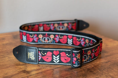 Ernie Ball Redbird Rising Jacquard Strap
