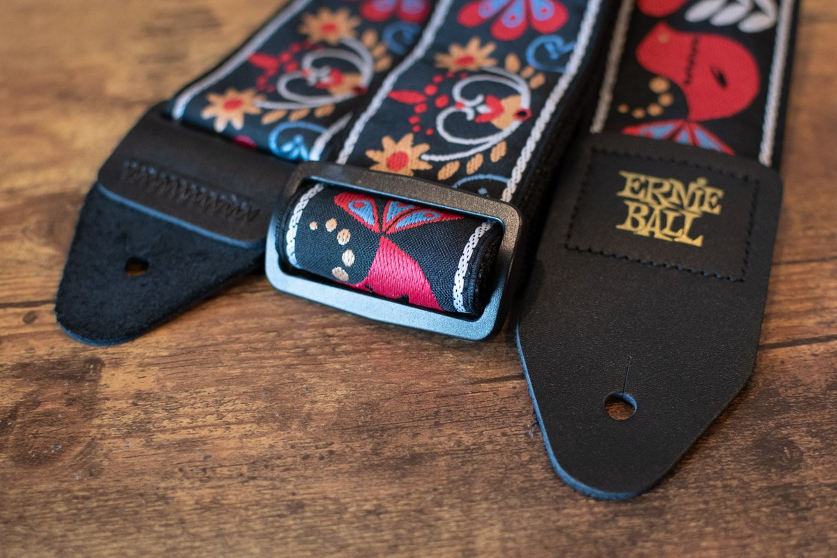 Ernie Ball Redbird Rising Jacquard Strap