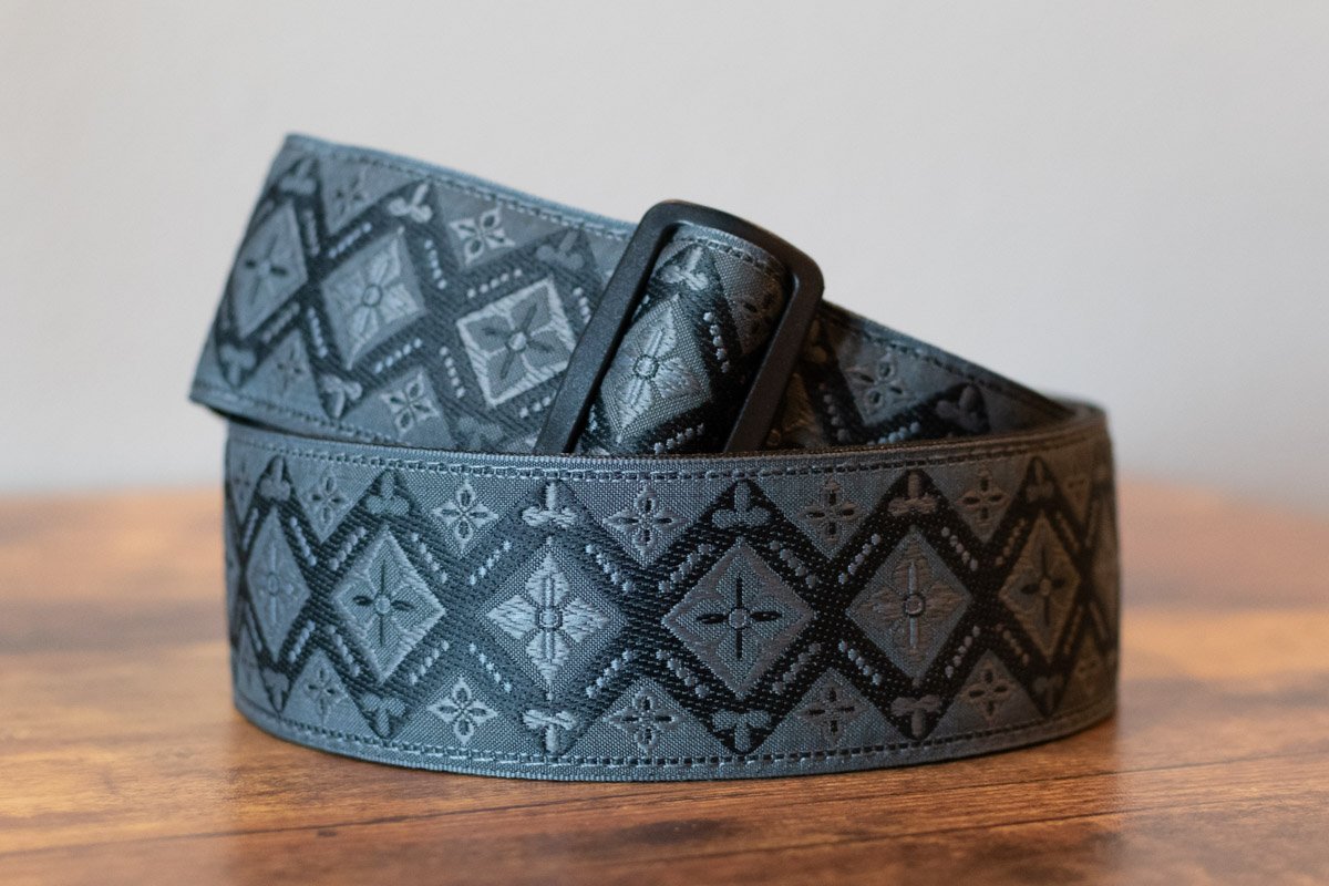 Ernie Ball Regal Black Jacquard Guitar Strap