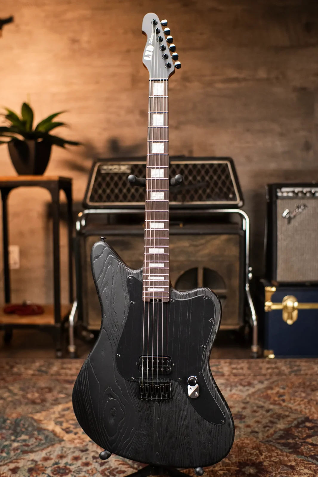 ESP LTD XJ-1 HT Electric Guitar - Black Blast