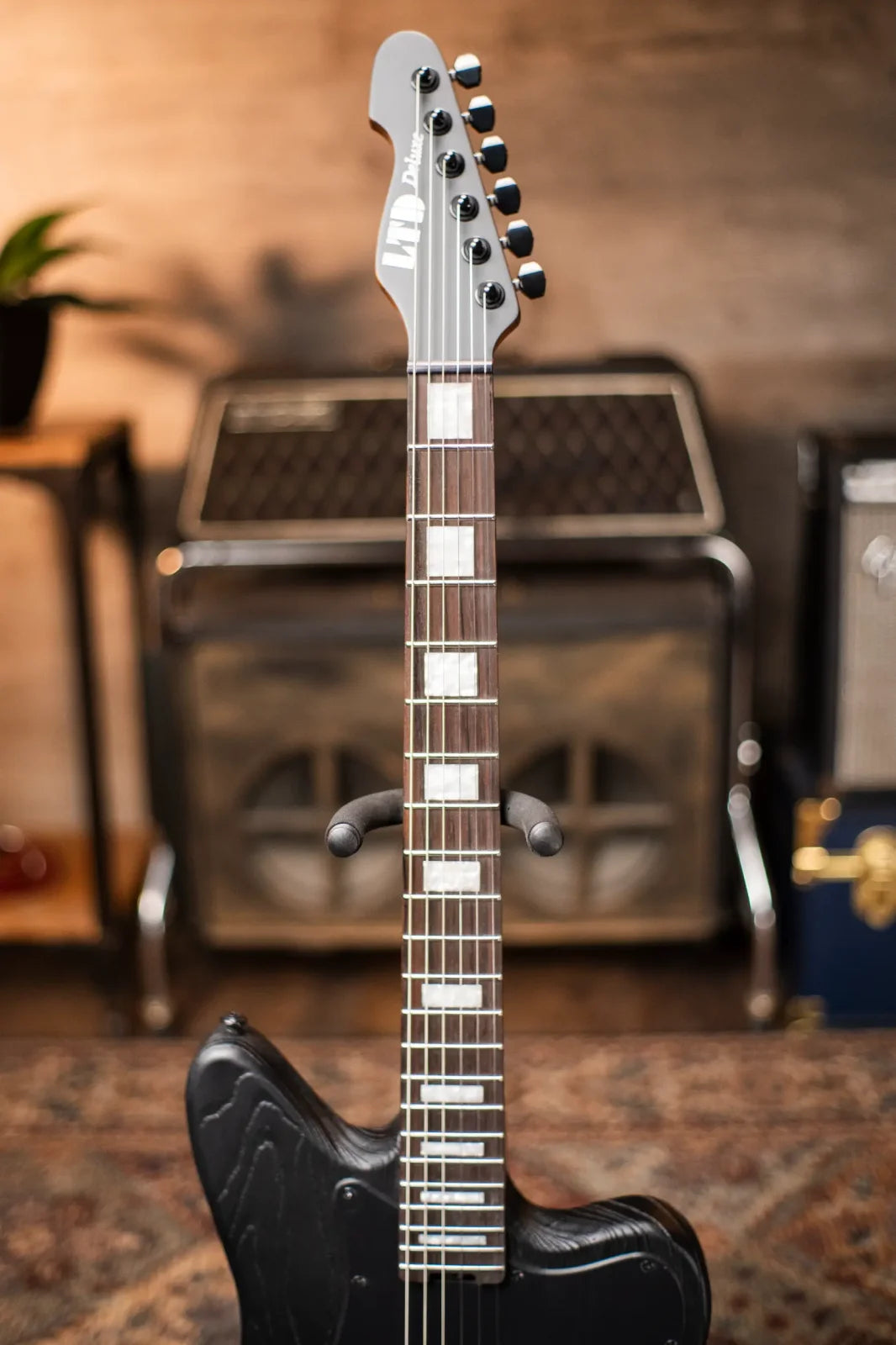 ESP LTD XJ-1 HT Electric Guitar - Black Blast