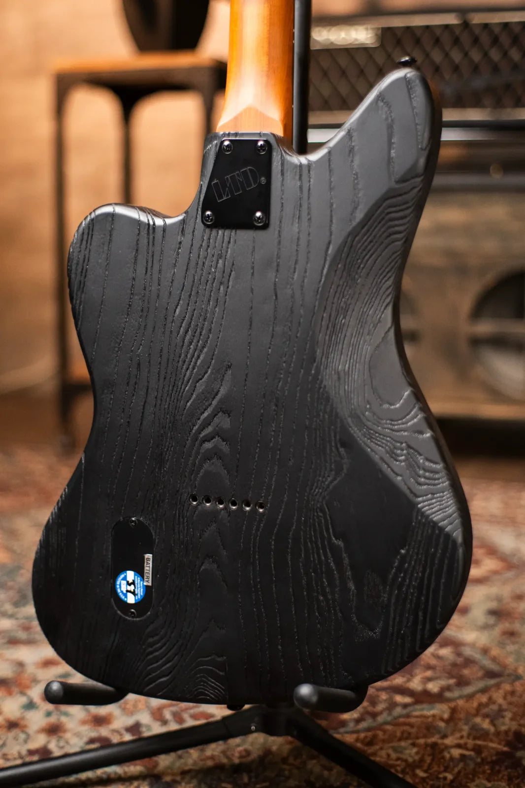 ESP LTD XJ-1 HT Electric Guitar - Black Blast
