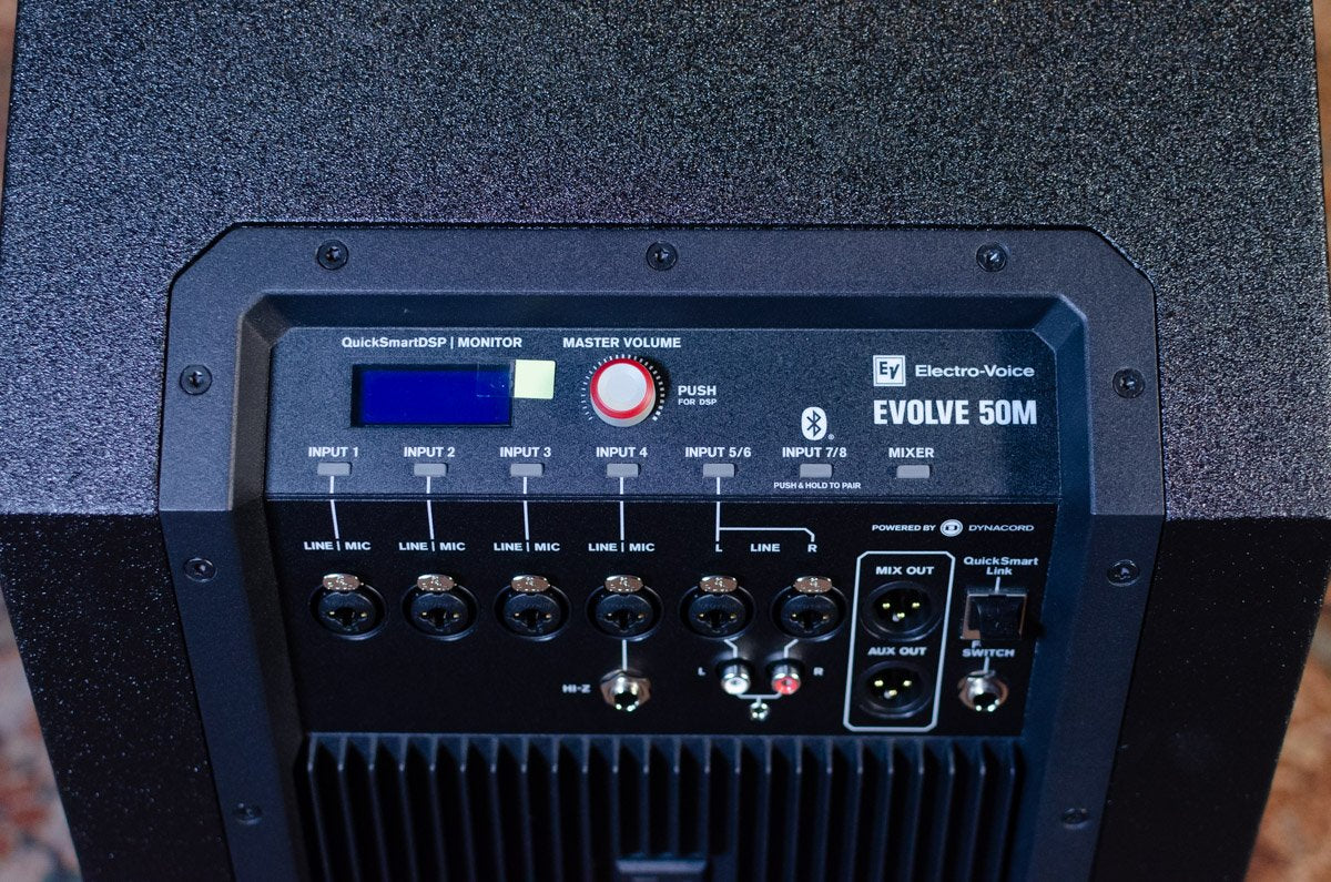 new EV Evolve 50M Portable Line Array PA System haggertys 07