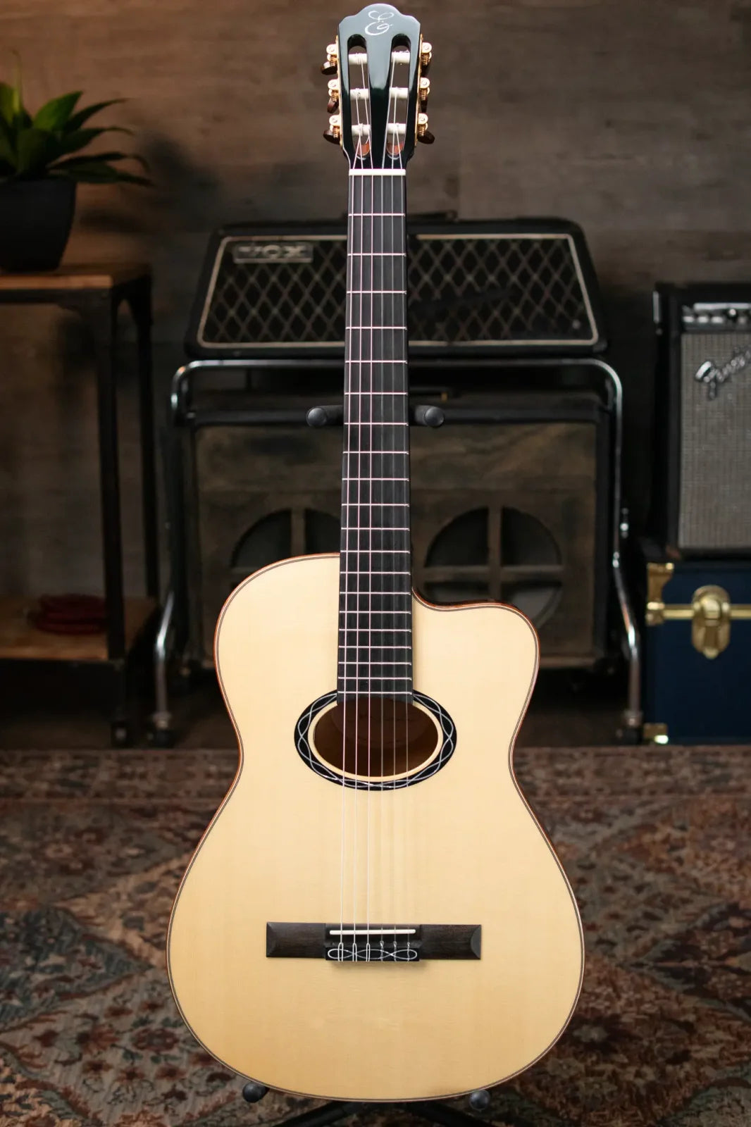 Eastman Cabaret-JB John Buscarino Classical Guitar with Hardshell Case