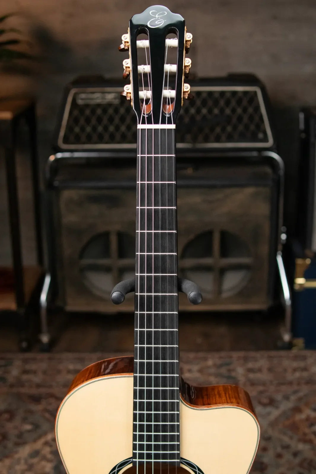 Eastman Cabaret-JB John Buscarino Classical Guitar with Hardshell Case