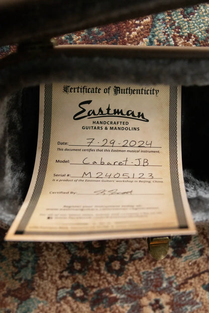 Eastman Cabaret-JB John Buscarino Classical Guitar with Hardshell Case