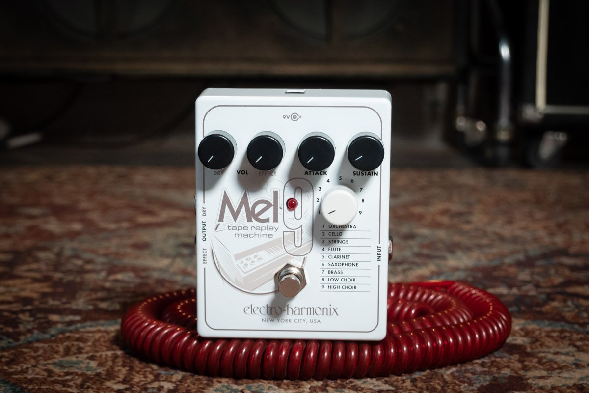 Electro-Harmonix Mel 9 Tape Replay Machine Guitar Effects Pedal