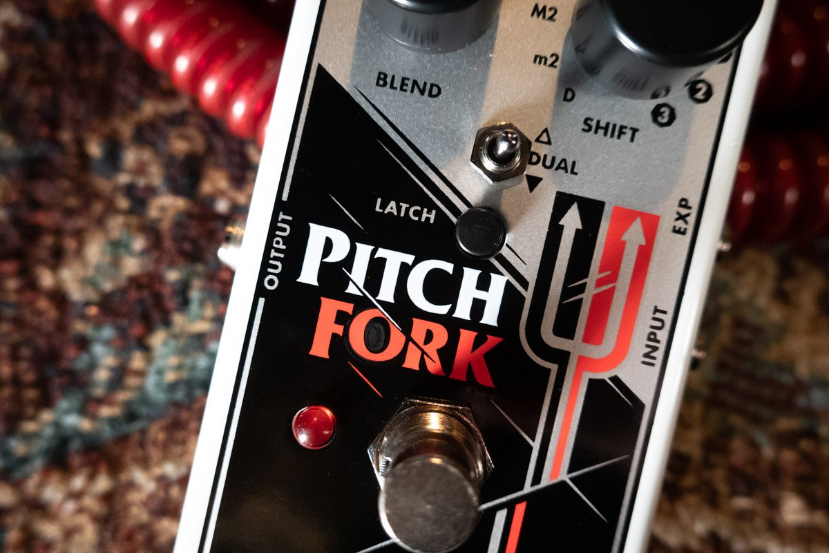 Electro-Harmonix Pitch Fork Polyphonic Pitch Shifting Guitar Effects Pedal