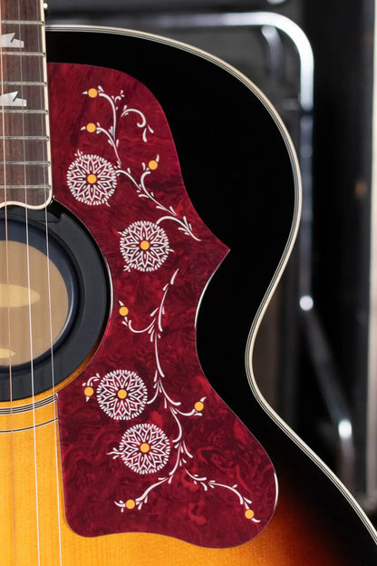 (RTO) - Epiphone J-200 (All Solid Wood; Fishman Sonitone) -  Aged Vintage Sunburst Gloss