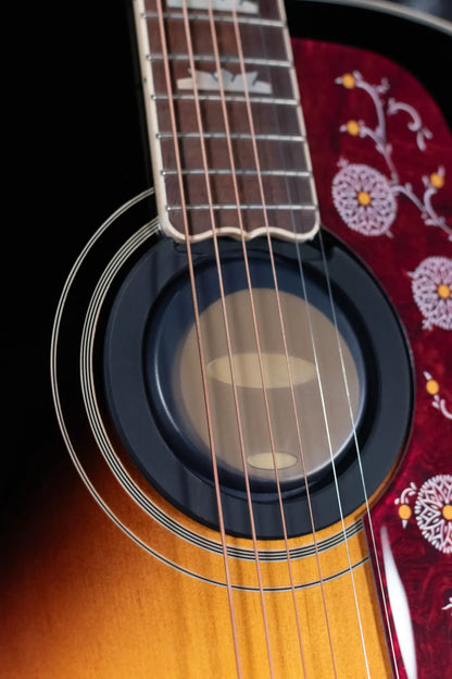 (RTO) - Epiphone J-200 (All Solid Wood; Fishman Sonitone) -  Aged Vintage Sunburst Gloss