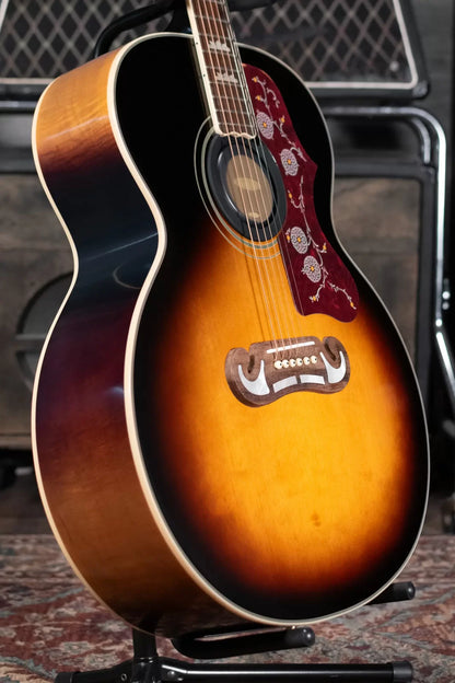 (RTO) - Epiphone J-200 (All Solid Wood; Fishman Sonitone) -  Aged Vintage Sunburst Gloss