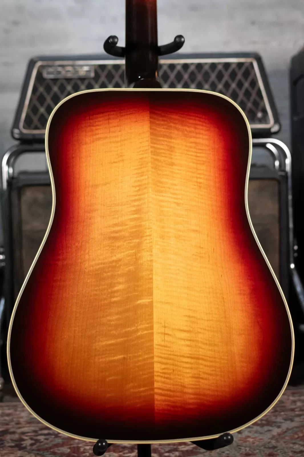 Epiphone USA Frontier Acoustic/Electric Guitar - Frontier Burst with Hardshell Case