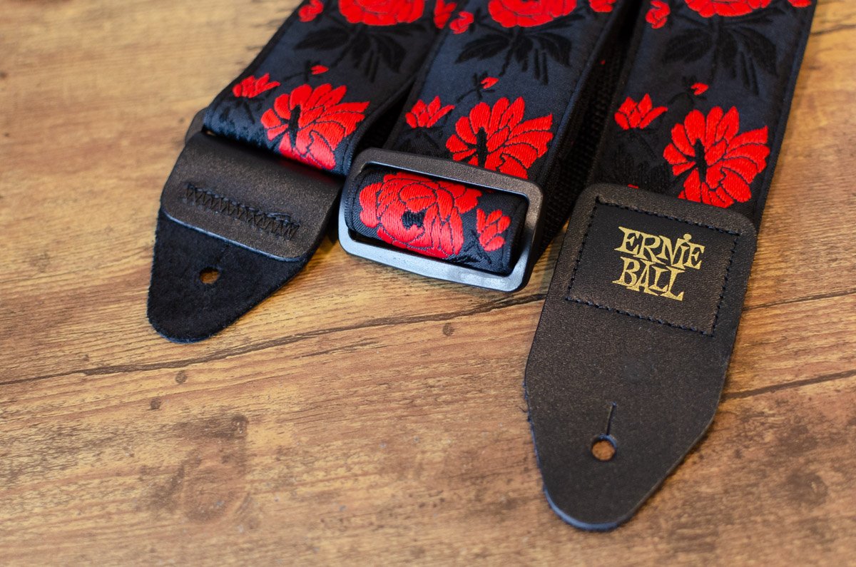 Ernie Ball P05335 Tango Rose Jacquard Strap