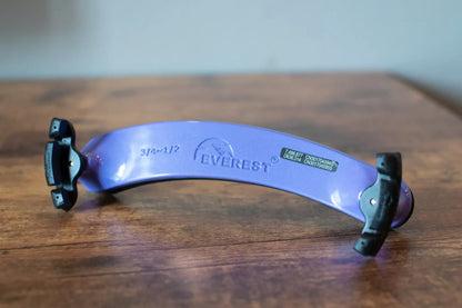 Everest Violin/Viola Shoulder Rest, Purple - 3/4-4/4