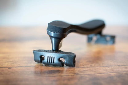 Everest Violin/Viola Shoulder Rest, Black - 3/4-4/4